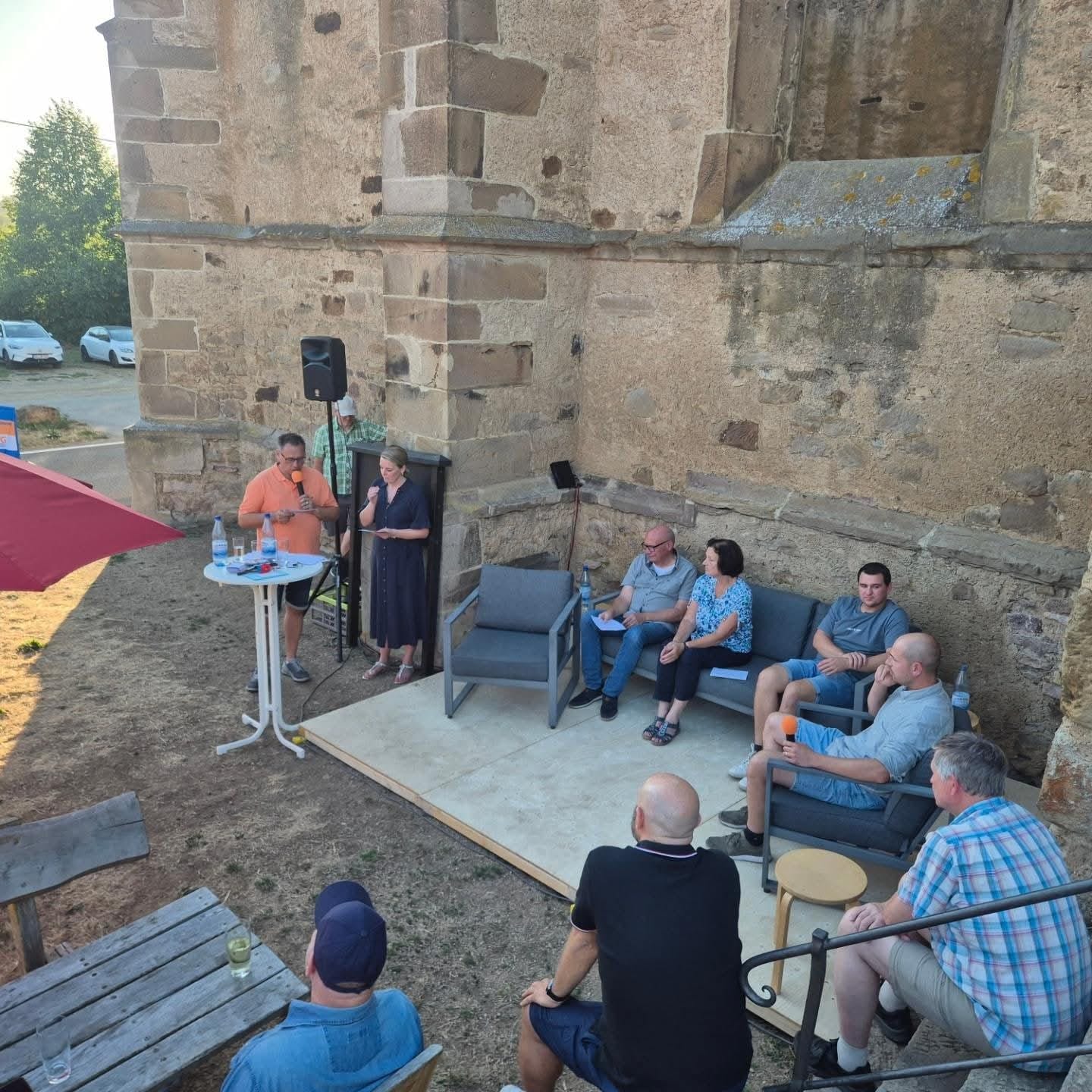 Gesprächsrunde beim LocalTalk